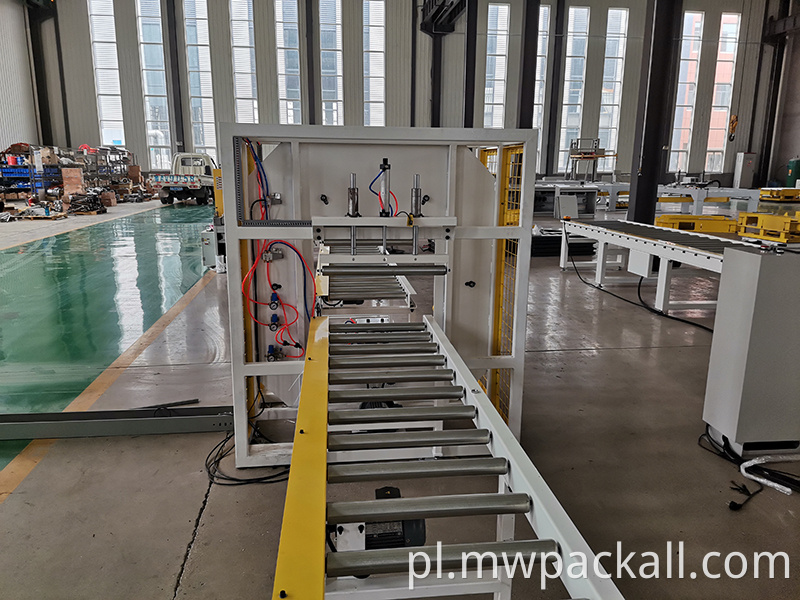 Pozioma owijarka pozioma orbitalna maszyna pakująca z rozciągliwymi drzwiami do drewna